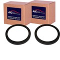 2X AIC ABS-SENSORRINGE HINTEN BEIDSEITIG PASSEND FÜR CITROËN BERLINGO C4 C5 C6