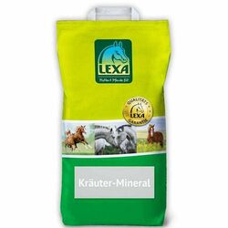 Lexa Kräuter Mineral 9kg  Mineralfutter für Pferde (4,54€/1kg)