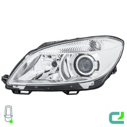 Hauptscheinwerfer links 12 V PY21W FF HELLA für u.a. SKODA Fabia II