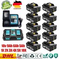 18V 9,0Ah 5,0Ah Akku Für Makita BL1815N BL1860B BL1850B LED LXT 194205