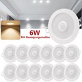 3X-30X LED Einbaustrahler mit Bewegungsmelder Deckenstrahler Einbauleuchte Lampe