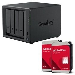 Synology DiskStation DS423+ 4 Einschübe NAS-Server Leergehäuse + 16TB WD Red