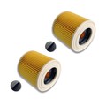 2 x Filter für Kärcher WD 2, WD 3, WD 3 Premium, WD 3 P Extension Patronen Kit