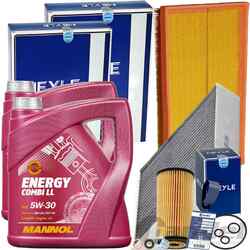 MEYLE FILTERSET+MANNOL 5W30 ÖL für MERCEDES V KLASSE+VITO W447 CDI AB BJ 03.14