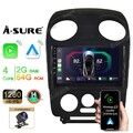 2+64G Carplay Android 14 Autoradio GPS Navi +Kam Für VW New Beetle 1C1 2001-2010