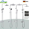 Duschsystem Duschset Regendusche Handbrause Thermostat Edelstahl Duscharmatur