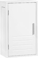 Hängeschrank Bad Badezimmerschrank Badschrank Wandschrank Tür Weiß MDF 0213yw
