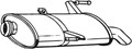 Endschalldämpfer 190-501 BOSAL für PEUGEOT 206 SW