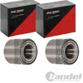 2X MAXGEAR RADLAGER-SATZ HINTEN PASSEND FÜR NISSAN MICRA NOTE LINKS+RECHTS
