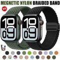 Nylon Sport Loop Armband für Apple Watch Series 11 10 9 8 7 6 5 SE Ultra 3 49mm