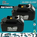 2 Pack Akku - 18V 5,0Ah für Makita BL1860B- 197422-4 BL1850 BL1830- 2er Set 