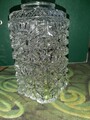 Lampenschirm , gut erhalten , Glas - quadratisch