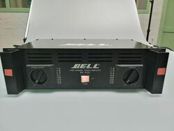 Bell Endstufe PA-2022 Twin Channel Power Amplifier Verstärker 2x150 Watt