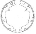 Bremsbackensatz, Feststellbremse TEXTAR 91073400