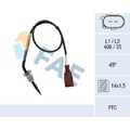 1x Sensor, Abgastemperatur FAE 68049 passend für SEAT SKODA VW HITACHI