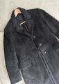 Prada Alpaka Tailored Mantel Coat Black S 36 (42) . Alpaca Wool Wolle Winter