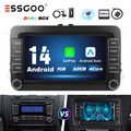 Autoradio 7" Android 14 DAB+ Carplay GPS Nav Für VW GOLF 5 6 Touran Polo EOS T5