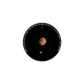 Redmark Dia für das Sega Homestar Planetarium Mars mit Monde