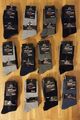 NEU 12 Paar Herren Socken Baumwolle Muster Farben Größen 39 40 41 42 43 44 45 46