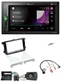 Pioneer 2DIN Lenkrad DAB USB Bluetooth Autoradio für VW T6 15-19 piano schwarz