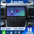 2+32G Android 14 Autoradio Für Fiat Ducato 2006-2023 Apple Carplay GPS SWC WIFI