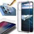 Handy Hülle für Samsung S22 S21 S20 S10 Ultra Plus Note 20 10 Folie Silikon Case