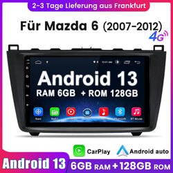 Für Mazda 6 GH GG 2007-12 6+128G Android13 Autoradio GPS Navi 8-Kern DAB+Carplay