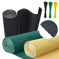 PVC Sichtschutzzaun Sichtschutzmatte Balkonverkleidung Windschutz Balkon Garten