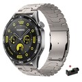 20/22mm Titan Metall Armband Für Amazfit GTS 4 Mini GTR 4 3 2 2e 42 47mm BIP 6 5