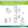 Ersatzteile SUEVIA Tränkebecken Modell 25R 100.0250