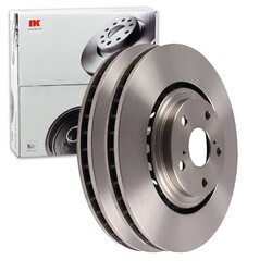 2X NK BREMSSCHEIBEN 328mm BELÜFTET VORNE PASSEND FÜR LEXUS ES NX RX TOYOTA