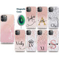 Personalisierte Gel Handyhülle, für iPhone, Samsung Magsafe kompatibel rosa Herz
