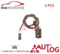 ABS SENSOR DREHZAHLFÜHLER PAAR HINTEN AUTLOG AS4013 2PCS I NEU OE QUALITÄT