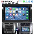 DAB+ Android Apple CarPlay Autoradio Für VW Polo 9N Golf 4 Passat B5 T5 GPS Navi