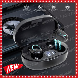 TWS Kopfhörer Bluetooth 5.3 In-Ear Ohrhörer 9D Wireless Headset Touch Control DE