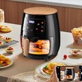 Heißluftfritteuse XXL 6L Air fryer Backofen Fritteusen Heißluft Fritteuse Grill