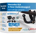 ANHÄNGERKUPPLUNG starr passt für Mercedes GLK 08-15 +13polig E-Satz JAEGER