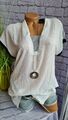 Laura Scott Shirt Bluse Gr. 34 bis 38 weich fallend (813)