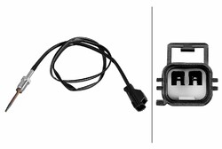 HELLA 6PT 010 376-581 Sensor, Abgastemperatur für CITROËN,FORD,PEUGEOT