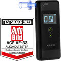 ACE AF-33 Autobild Testsieger Promille-Test Atem-Messgerät Alkomat Polizeigenau