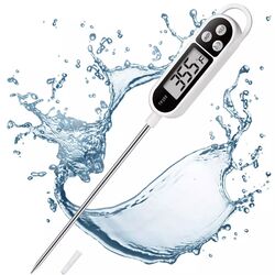 Digital Lebensmittelthermometer Temperaturfühler Fleisch Kochen Marmelade BBQ