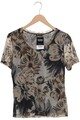 TAIFUN T-Shirt Damen Shirt Kurzärmliges Oberteil Gr. EU 42 Grau #z51wk59