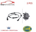 ABS SENSOR DREHZAHLFÜHLER PAAR HELLA 6PU 012 679-671 2PCS P FÜR RENAULT