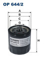 FILTRON (OP 644/2) Ölfilter für ALFA CHRYSLER DODGE FIAT LANCIA SUZUKI VW