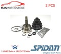 GELENK ANTRIEBSWELLE PAAR VORNE RECHT LINKS WHEEL SIDE SPIDAN 23548 2PCS I NEU