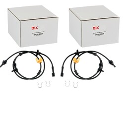 2X NTY ABS-SENSOR HINTEN BEIDSEITIG PASSEND FÜR CHRYSLER VOYAGER LINKS+RECHTS
