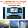 MPPT PWM Solar Photovoltaik Laderegler (100A/50A/30A) Mit Daul USB DE