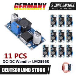 11x LM2596S DC Step Down Spannungswandler Arduino Converter Modul Regler LM2596S