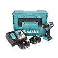 Makita DHP 487 RFJ  Akku Schlagbohrschrauber 18 V 40 Nm + 2x Akku 3,0 Ah + Lader