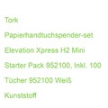 Tork Papierhandtuchspender-set Elevation Xpress H2 Mini Starter Pack 952100, Ink